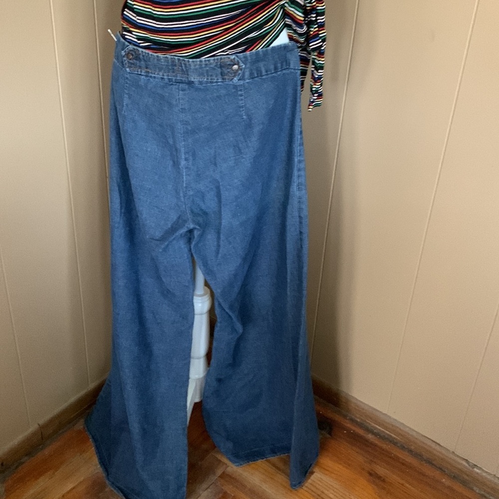 Vintage 1970’s bell bottom jeans sz.9 - Picture 10 of 12